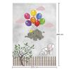 Grande Tappeto per Bambini con Disegno Elefante Volante - Multicolore (290x200 cm) - Yumal image 7