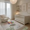 Grande Tappeto per Bambini con Disegno Elefante Volante - Multicolore (290x200 cm) - Yumal image 7