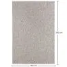 Grande tappeto dal design contemporaneo e moderno - Beige (160x230 cm) - Tug image 7