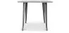 Tavolo da pranzo quadrato Stile Industriale - Stylix image 7