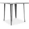 Tavolo da pranzo quadrato Stile Industriale - Stylix image 7