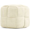 Pouf Quadrato Imbottito in Velluto a Coste - Design Moderno - Cube image 7