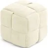 Pouf Quadrato Imbottito in Velluto a Coste - Design Moderno - Cube image 7