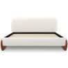 Letto matrimoniale 160x200 CM - Rivestito in Tessuto Bouclé - Dream image 7