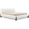 Letto matrimoniale 160x200 CM - Rivestito in Tessuto Bouclé - Dream image 7