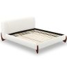 Letto matrimoniale 160x200 CM - Rivestito in Tessuto Bouclé - Dream image 7