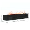 Caminetto Elettrico Decorativo con Fiamma di Vapore d'Acqua - 70CM image 7
