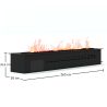 Caminetto Elettrico Decorativo con Fiamma di Vapore d'Acqua - 260CM image 7