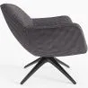Poltrona Rivestita Design Curvo Stile Contemporaneo - Mirrel image 7