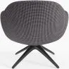 Poltrona Rivestita Design Curvo Stile Contemporaneo - Mirrel image 7