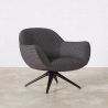 Poltrona Rivestita Design Curvo Stile Contemporaneo - Mirrel image 7