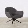 Poltrona Rivestita Design Curvo Stile Contemporaneo - Mirrel image 7