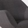 Poltrona Rivestita Design Curvo Stile Contemporaneo - Mirrel image 7