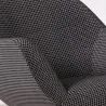 Poltrona Rivestita Design Curvo Stile Contemporaneo - Mirrel image 7