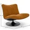 Poltrona Imbottita Design Curvo Stile Contemporaneo - Tulipe image 7