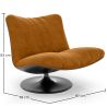 Poltrona Imbottita Design Curvo Stile Contemporaneo - Tulipe image 7
