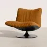 Poltrona Imbottita Design Curvo Stile Contemporaneo - Tulipe image 7
