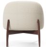 Poltrona Rivestita con Design Curvo Scandinavo - Larseen image 7