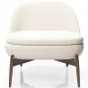 Poltrona Rivestita con Design Curvo Scandinavo - Larseen image 7