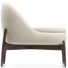 Poltrona Rivestita con Design Curvo Scandinavo - Larseen image 7