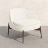 Poltrona Rivestita con Design Curvo Scandinavo - Larseen image 7