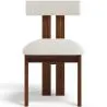 Set da Tavolo da Pranzo Rotondo con 6 Sedie in Legno - Design Minimalista - Ivette image 7