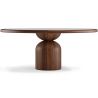 Set da Tavolo da Pranzo Rotondo con 6 Sedie in Legno - Design Minimalista - Ivette image 7