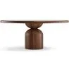 Set da Tavolo da Pranzo Rotondo con 6 Sedie in Legno - Design Minimalista - Ivette image 7