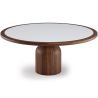 Set da Tavolo da Pranzo Rotondo con 6 Sedie in Legno - Design Minimalista - Ivette image 7