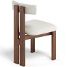 Set da Tavolo da Pranzo Rotondo con 6 Sedie in Legno - Design Minimalista - Ivette image 7