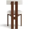 Set da Tavolo da Pranzo Rotondo con 6 Sedie in Legno - Design Minimalista - Ivette image 7