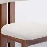 Set da Tavolo da Pranzo Rotondo con 6 Sedie in Legno - Design Minimalista - Ivette image 7