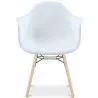 Sedia da Pranzo Design Scandinavo - Gambe in Legno - Nordika image 7