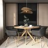 Sedia da Pranzo Design Scandinavo - Gambe in Legno - Nordika image 7