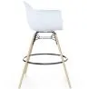 Sgabello da Bar - Design Scandinavo - Gambe in Legno - Nordika image 7