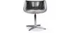 Sedia lounge - Sedia di design - Pelle e metallo - Cognac image 7