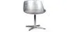 Sedia lounge - Sedia di design - Pelle e metallo - Cognac image 7