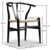 Confezione di 4 Sedie da Pranzo in Legno - Stile Scandinavo - Wish image 7