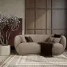 Divano Curvo di Design Stile Contemporaneo Rivestito in Chenille - Curvy image 7