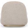 Poltrona Curva di Design Stile Contemporaneo Rivestita in Chenille - Larry image 7