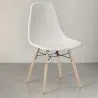 Sedia da Pranzo - Design Scandinavo - Gambe in Legno - Skögur image 7