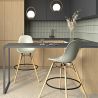 Sgabello da Bar - Design Scandinavo - Gambe in Legno - Skögur image 7