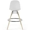 Sgabello da Bar - Design Scandinavo - Gambe in Legno - Skögur image 7