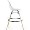Sgabello da Bar - Design Scandinavo - Gambe in Legno - Skögur image 7