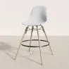 Sgabello da Bar - Design Scandinavo - Gambe in Legno - Skögur image 7