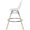 Sgabello da Bar - Design Scandinavo - Gambe in Legno - Set di 2 - Skögur image 7