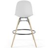 Sgabello da Bar - Design Scandinavo - Gambe in Legno - Set di 2 - Skögur image 7
