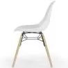 Sedia da Pranzo - Design Scandinavo - Gambe in Legno - Set di 4 - Skögur image 7