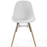 Sedia da Pranzo - Design Scandinavo - Gambe in Legno - Set di 4 - Skögur image 7