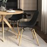 Sedia da Pranzo - Design Scandinavo - Gambe in Legno - Set di 4 - Skögur image 7